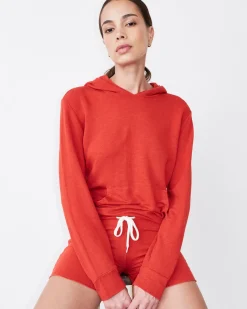 MONROW Supersoft Pullover Hoody FLARERED Cheap